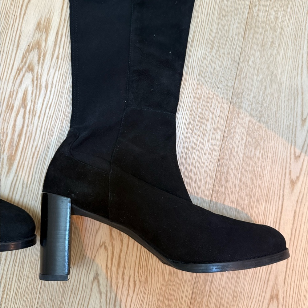 Stuart Weitzman Suede 5050 Over the Knee Boots 11.5 US new without box - Picture 10 of 14